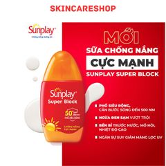 Sữa chống nắng Sunplay Super Block SPF50+ PA++++ 70g