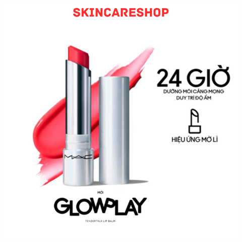 Son Dưỡng MAC Glowplay Tendertalk Lip Balm 3.14g