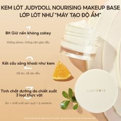 Kem Lót Dưỡng Ẩm Cho Da Khô Judydoll Nourishing Makeup Base