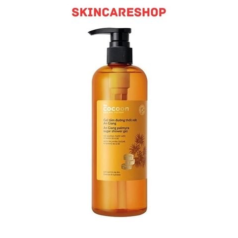 Gel Tắm Cocoon Đường Thốt Nốt An Giang Palmyra Sugar Shower 500ml