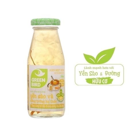 Nước Uống Bổ Dưỡng Yến Sào Đông Trùng Hạ Thảo Nutri Green Bird (6 Chai)