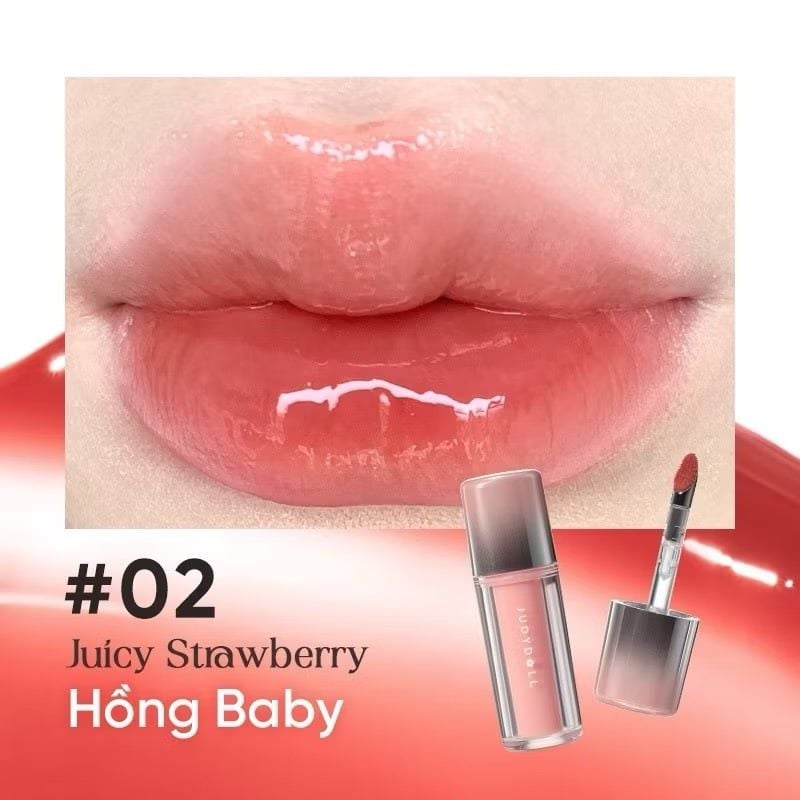 [MỚI] Son Tint Bóng Judydoll Dual Flash Watery Lip Gloss 2.4g