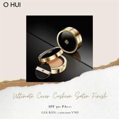 Phấn Nước Che Khuyết Điểm Ohui Ultimate Cover Cushion Satin Finish SPF50+ PA+++ 15gx2