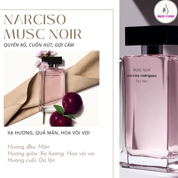 Nước hoa nữ Narciso Rodriguez Musc Noir For Her Eau De Parfum