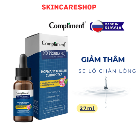 Tinh Chất Compliment No problem AHA-BHA-PHA Serum 27ml