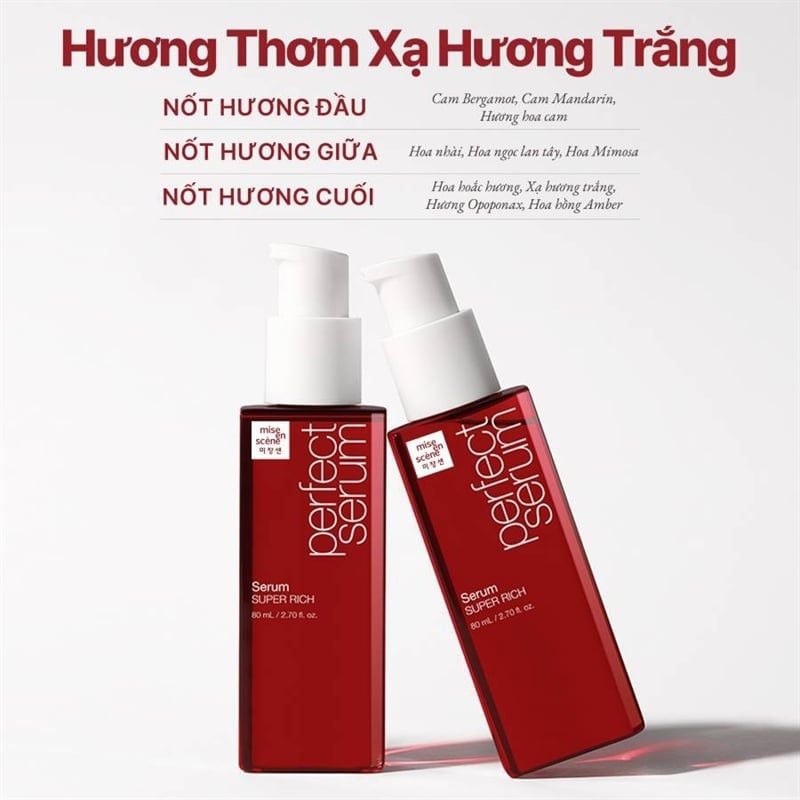 Tinh Chất Dưỡng Tóc Mise En Scene Perfect Serum 80ml