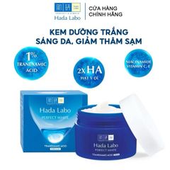 Kem Dưỡng Hada Labo Perfect White Cream Dưỡng Sáng Da Ẩm Mịn 50g