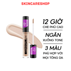 Kem Che Khuyết Điểm Và Triệt Sắc Catrice Liquid Camouflage High Coverage Concealer 5ml