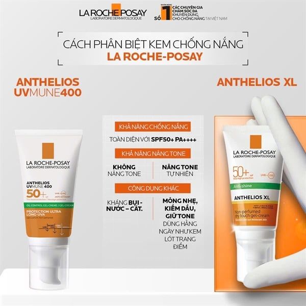 Kem Chống Nắng La Roche-Posay Anthelios Dry Touch Finish Mattifying Effect SPF50+ 50ml
