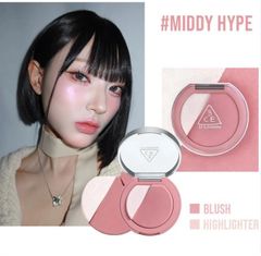 Phấn Má Hồng Và Highlight 3CE Blushlighter 4.3g