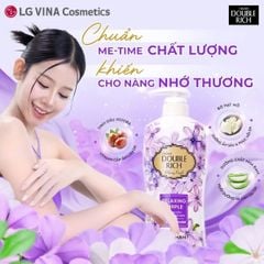 Sữa Tắm Sữa Tắm Double Rich Relaxing Purple Hoa Nhài 200g