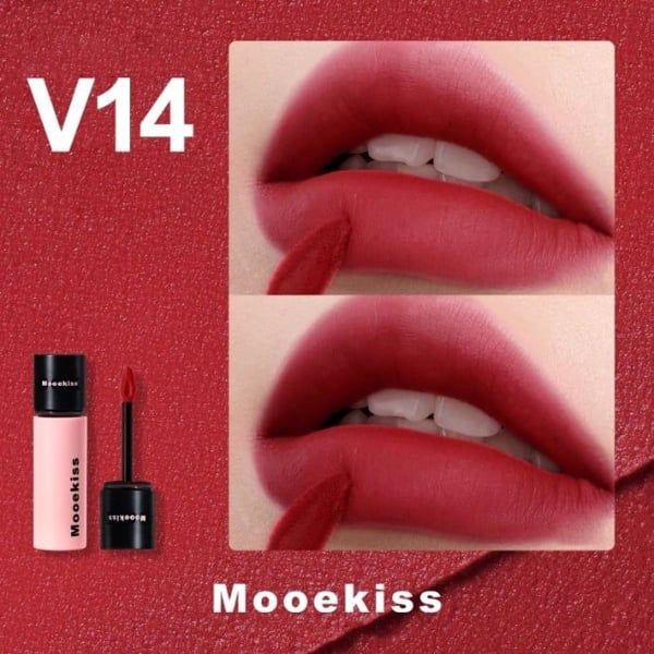 Son Bùn Lì Mịn Mooekiss Velvet Lip Mud 3g
