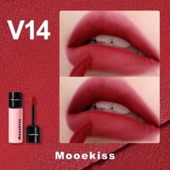Son Bùn Lì Mịn Mooekiss Velvet Lip Mud 3g