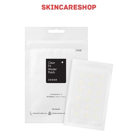 Miếng Dán Mụn Cosrx Clear Fit Master Pathch 18 Miếng