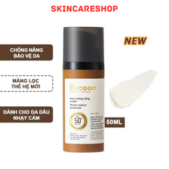 Kem Chống Nắng Cocoon Winter Melon Suncreen SPF50+ PA ++++ 50ml