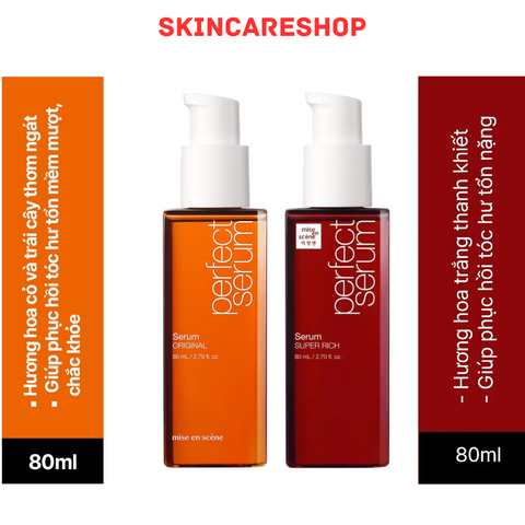 Tinh Chất Dưỡng Tóc Mise En Scene Perfect Serum 80ml