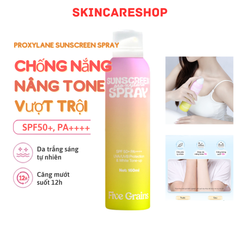 Xịt Chống Nắng Five Grains ProXylane Nâng Tông SPF 50+ PA++++ 160ml