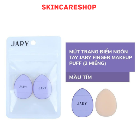 Set 2 Mút Trang Điểm Ngón Tay Jary Finger Makeup Puff