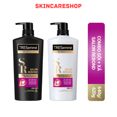 Dầu Gội Và Dầu Xả Ngăn Gãy Rụng TRESemmé Salon Rebond 640g + 620g