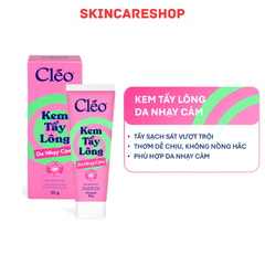Kem tẩy lông Cleo Avocado Hair Removal Cream Sensitive Skin 50g