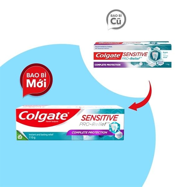 Kem đánh răng Colgate Sensitive Pro Relief 110g
