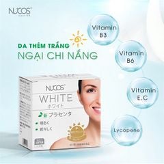 Viên uống Nucos White hỗ trợ sáng da, giảm thâm nám (Hộp 60 viên)