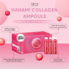 Thức uống bổ sung collagen Hanami Collagen Ampoule 25ml x 28 ống