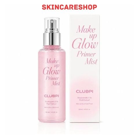 Xịt dưỡng đa năng Căng Bóng Clubpi Makeup Glow Primer Mist 120ml