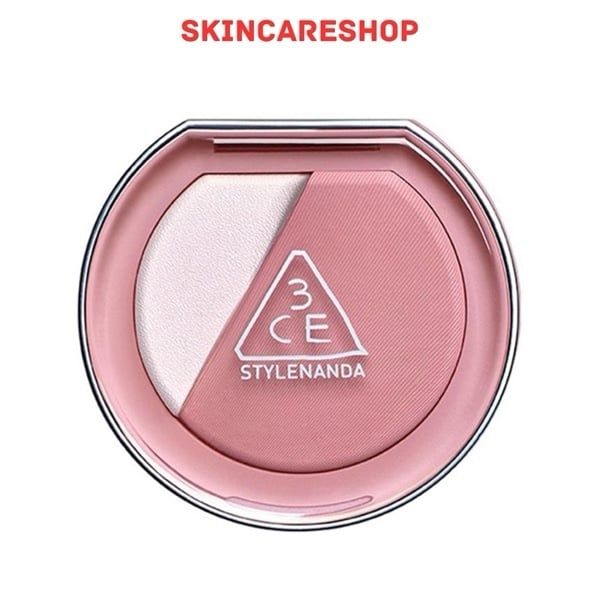 Phấn Má Hồng Và Highlight 3CE Blushlighter 4.3g