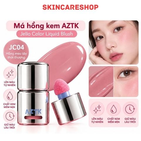Má Hồng Kem AZTK Jello Color Liquid Blush