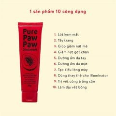 Dưỡng Môi Đa Năng Pure Paw Paw Chiết Xuất Đu Đủ 25g
