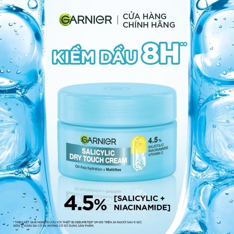 Kem Dưỡng Ẩm Garnier Dry Touch Cream 30ml