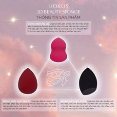 Mút Trang Điểm Horus 3D Beauty Sponge