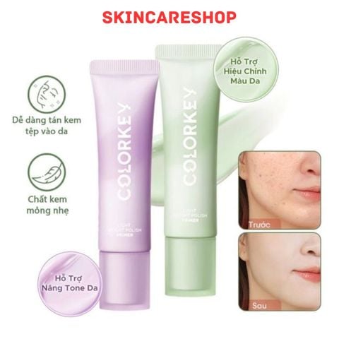 Kem Lót Colorkey Light Weight Polish Primer 30g