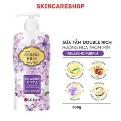 Sữa Tắm Sữa Tắm Double Rich Relaxing Purple Hoa Nhài 200g