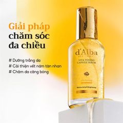 Tinh chất D'Alba Vita Toning capsule Serum 50ml