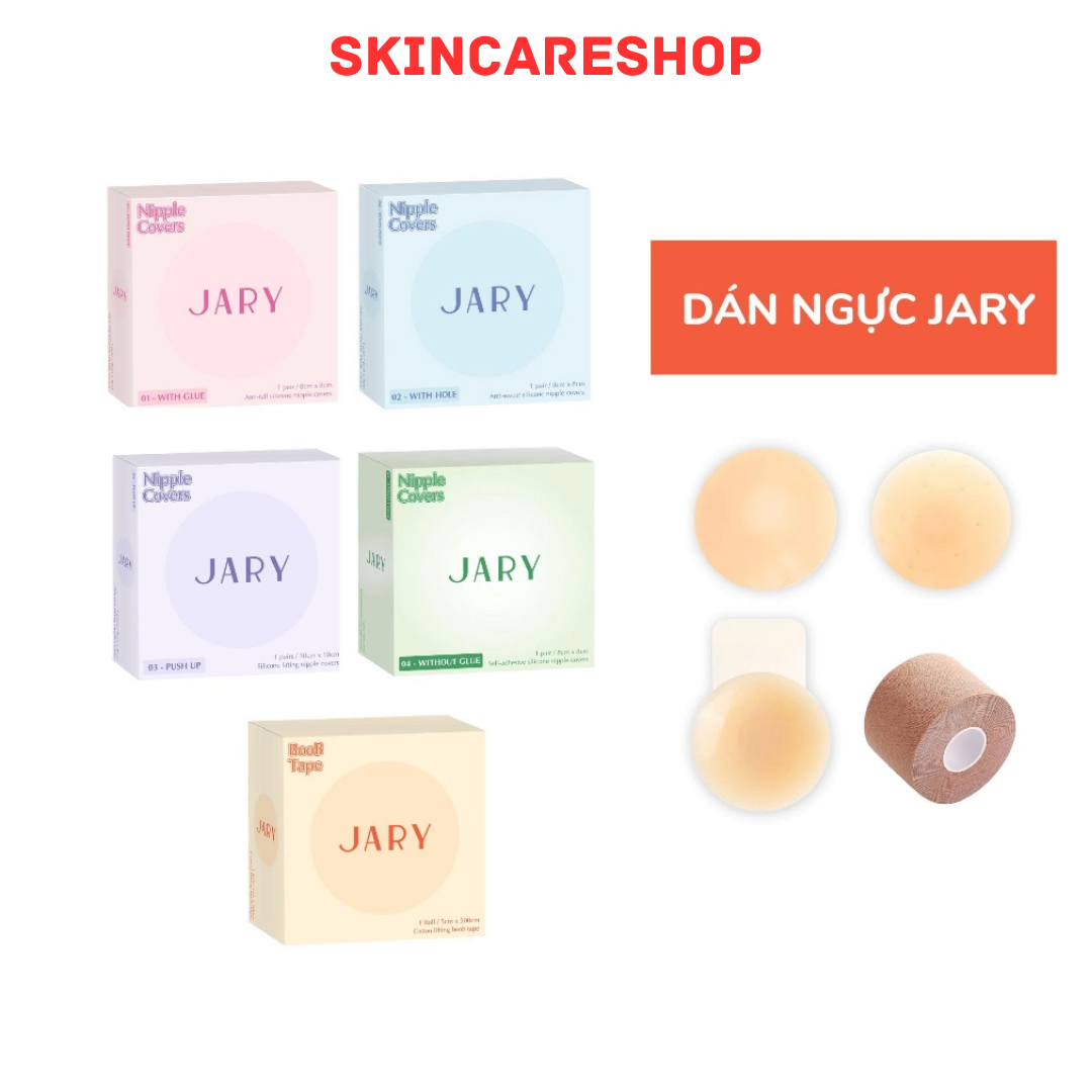 Miếng Dán Nâng Ngực Sillicone Jary Nipple Covers