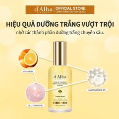 Tinh chất D'Alba Vita Toning capsule Serum 50ml