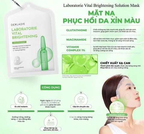 Mặt Nạ Derladie Laboratorie Vital Solution Mask 30ml