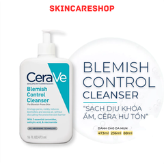 Sữa Rửa Mặt Cerave Cho Da Dầu Mụn Blemish Control Cleanser