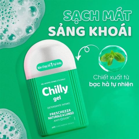 Dung Dịch Vệ Sinh Phụ Nữ Chilly 200ml