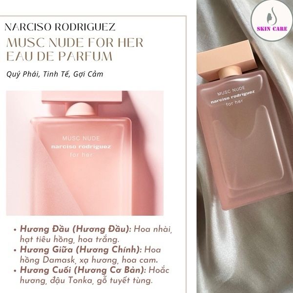 Nước Hoa Nữ Narciso Rodriguez Musc Nude For Her EDP