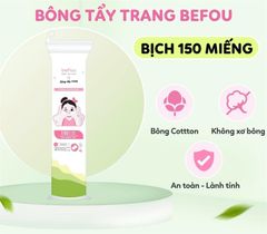 Bông Tẩy Trang Befou 150 Miếng