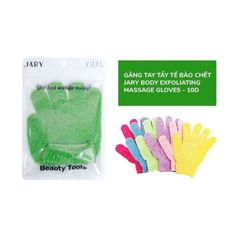 Găng tay tẩy tế bào chết dày 10D Jary Body Scrubber Gloves
