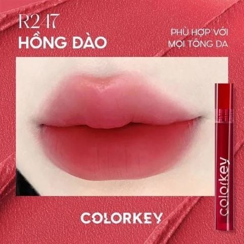 Son Kem Lì Colorkey Airy Velvet Lip Lacquer 2,5g