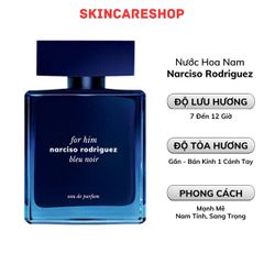Nước hoa nam Narciso Rodriguez For Him Bleu Noir Eau De Toilette Extreme 100ml