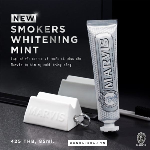 Kem Đánh Răng Marvis Whitening Mint 85ml