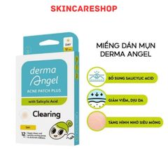 Miếng dán mụn Derma Angel Acnes Patch Plus - Salisylic Acid