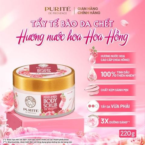 Tẩy Tế Bào Chết Purité Dưỡng Sáng 220g
