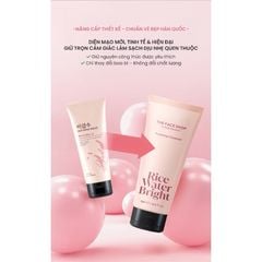 Sữa Rửa Mặt The Face Shop Rice Water Bright Rice Bran Cleansing Foam
